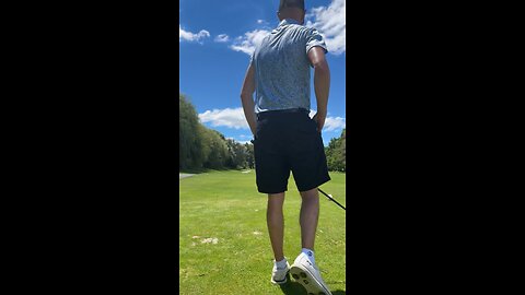 Golf shot routine explained