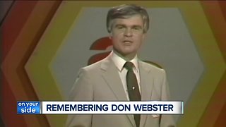 Legendary former News 5 Cleveland TV personality Don Webster has died