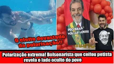 Polarização extrema! Bolsonarista que ceifou petista revela o lado oculto do povo