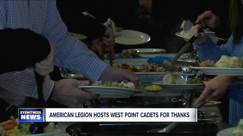 American Legion Post 928 hosts West Point Cadets for Thanksgiving