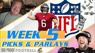 WEEK NFL 5 PICKS AND WAGERS!!!