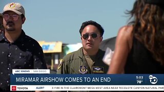 Final day of 2022 Miramar Airshow