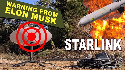Starlink Can Make You A Target! Warning From Elon Musk