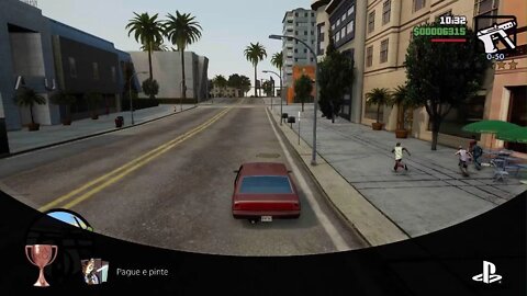 Pague e pinte - Use um Pay 'n' Spray com um nível de procurado - Grand Theft Auto: San Andreas PS5