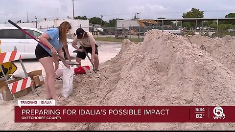 Okeechobee County residents prepare for possible impacts from Hurricane Idalia