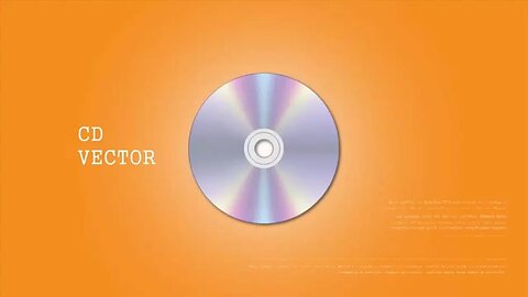 How to Create CD Vector | Adobe Illustrator Tutorial