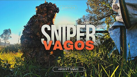 Sniper with Ghillie suit in Vagos/Aveiro