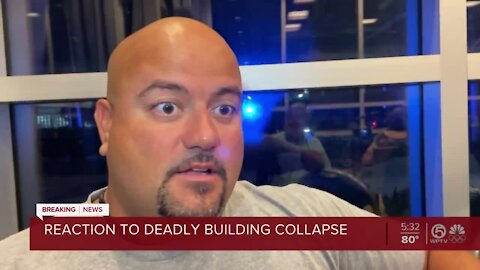 Witnesses describe Surfside condo collapse as 'earthquake' and 'bomb'