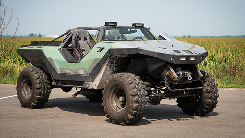 Halo Fan Builds A Real Life Warthog