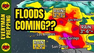 ⚡ALERT: Hurricane Hilary Strengthening & Threatening California - Prepare For Record Flooding