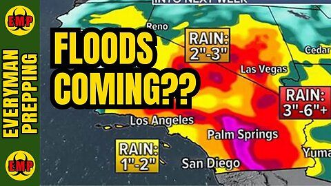 ⚡ALERT: Hurricane Hilary Strengthening & Threatening California - Prepare For Record Flooding