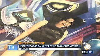 East County family honors daughter's memory by helping domestic abuse victims