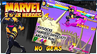 Marvel Super Heroes Arcade Run 2024 (Psylocke) [No Gems]