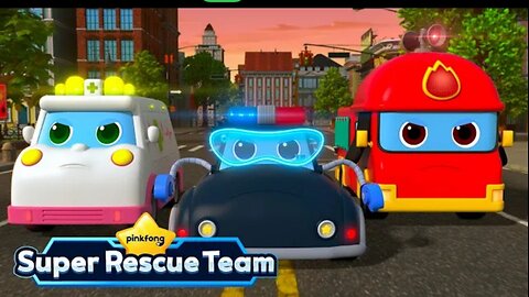 Pinkfong Super Rescue Team S1 Full | Episode 1-12 | Best Car Songs For Kids