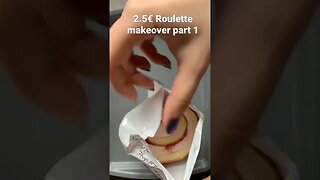 Make a delicious 2.5€ convenience store strawberry Roulette into a fancy and luxury cake Part 1