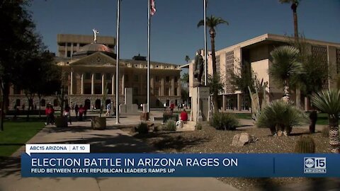 Feud between Arizona Republican leaders ramps up