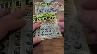 Winning $10 Lucky Lottery Ticket!