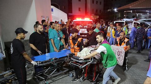 Hundreds killed in Gaza hospital blast