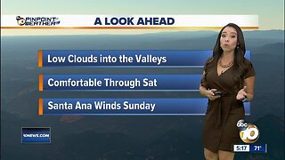 10News Pinpoint Weather with Meteorologist Angelica Campos