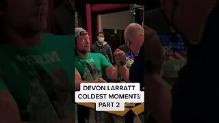 Coldest moment of Armwrestling history 😳 #armwrestling #shots #shorts #devonlarrat