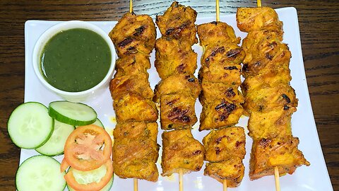 Chicken Tikka Boti Recipe | Delicious Chicken Tikka Boti without Oven & Tandoor