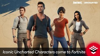 Iconic Uncharted Characters Nathan Drake and Chloe Frazer Come To The Fortnite Island