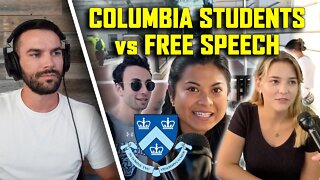 Columbia Students REACT To Their School Being Ranked WORST For Free Speech