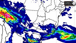 Chuva forte no Sudeste e Centro-oeste com tempo mais seco no Sul