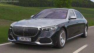 Mercedes Maybach S580 Nautical Blue and Hightech Silver