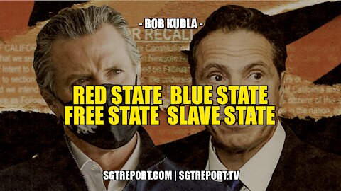 RED STATE BLUE STATE FREE STATE SLAVE STATE -- BOB KUDLA