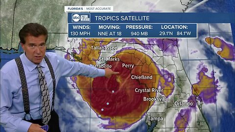 Denis Phillips provides the 5 a.m. update on Hurricane Idalia