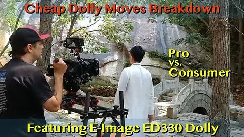 Pro Dolly versus Consumer Dolly with the Blackmagic Cinema Cameras! #cameradolly #Blackmagic #BMCC