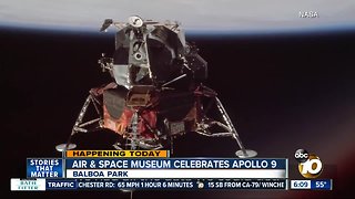 San Diego celebrates 50th anniversary of Apollo 9 mission