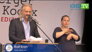 Dr. Rolf Kron (Doctors Stand Up) Speech at Nuremberg 75
