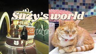 ✨Suzy's World🌷Vlog 26｜Yoga class🧘🏻‍♀️Café🍴Shenzhen Day trip🪇｜Get it or learn it.