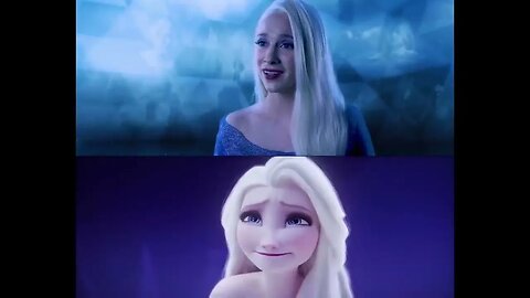 Frozen 2 Ice Magic - Comparison in Real Life