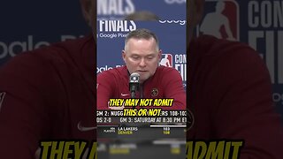 Coach Michael Malone Exposes Media Bias and narratives #shorts