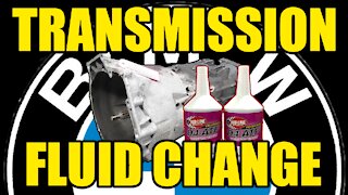 BMW Manual Transmission Fluid Change 1997-2006