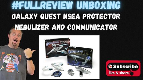 Unboxing of the Galaxy Quest NSEA Protector as well as the Nebulizer and Communicator. Arc Athena 2