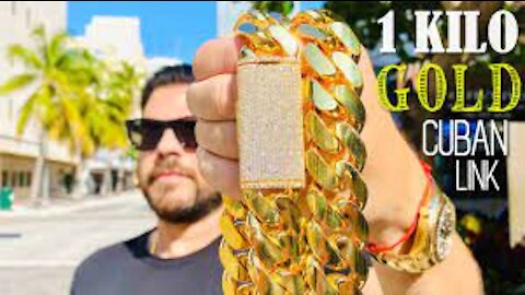 Making a 1 kilo Gold Cuban Link Chain - You Won't Believe This Process!