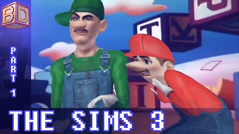 The Sims 3: Mario and Luigi Hacks/Mods [Parody] - Part 1