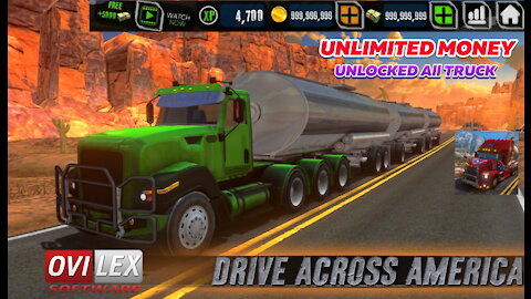 USA Truck Simulator MOD UNLIMITED MONEY UNLOCKED All TRUCK