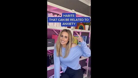 😱 Habits that can be related to anxiety - Dr Julie 👩🏼‍⚕️ #shorts