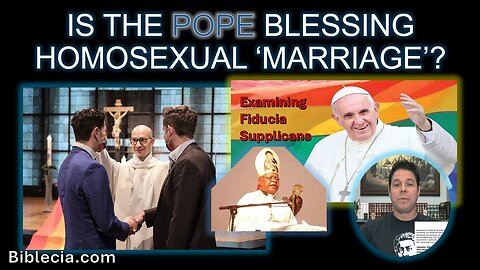 The Pope and Fiducia Supplicans