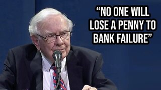 Warren Buffett Makes A Million Dollar Bet On Bank Failures