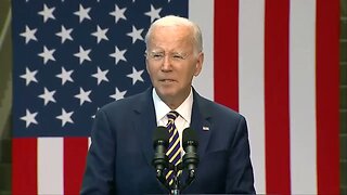 Joe Biden Starts Rambling Over A "Choice Between 'Bidenomics' And 'MAGAnomics'"