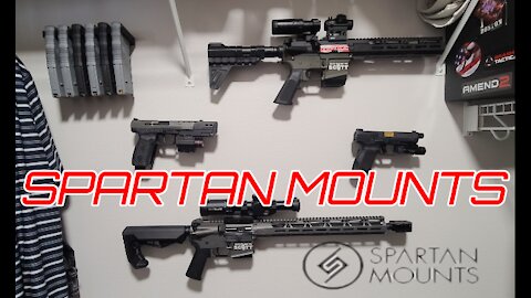 Spartan Mounts for Weapon Display