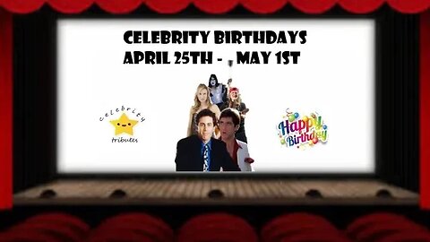 Celebrity Birthdays April 25th - May 1st - Al Pacino - Ace Frehley - Willie Nelson - Julie Benz