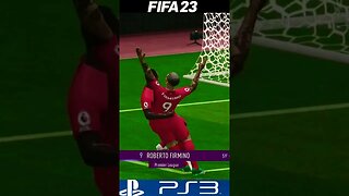 Roberto Firmino Goal & Celebration - FIFA 23 PS3 #shorts