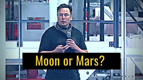 Tesla's First Off-Planet Factory on Moon or Mars? - Elon Musk #shorts | Giga Berlin